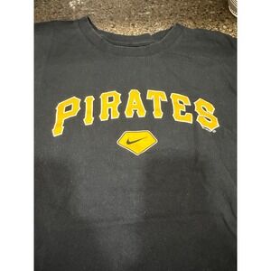 nike pittsburg pirates‎ black tee shirt xl